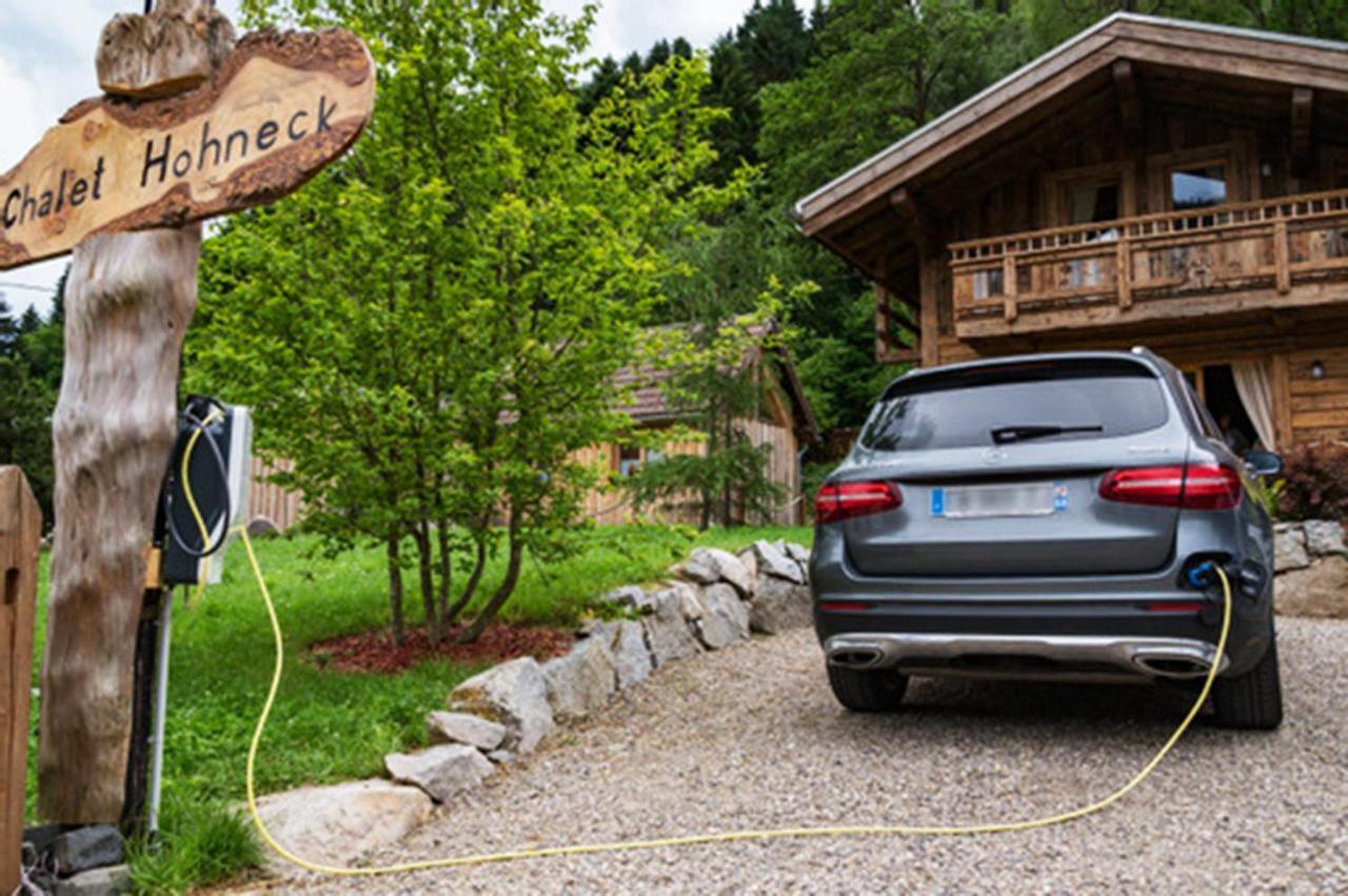 Chalet Hohneck 4 Etoiles, Vieux Bois Et Pierre, Spa, Sauna, Borne De Recharge Stosswihr Luaran gambar