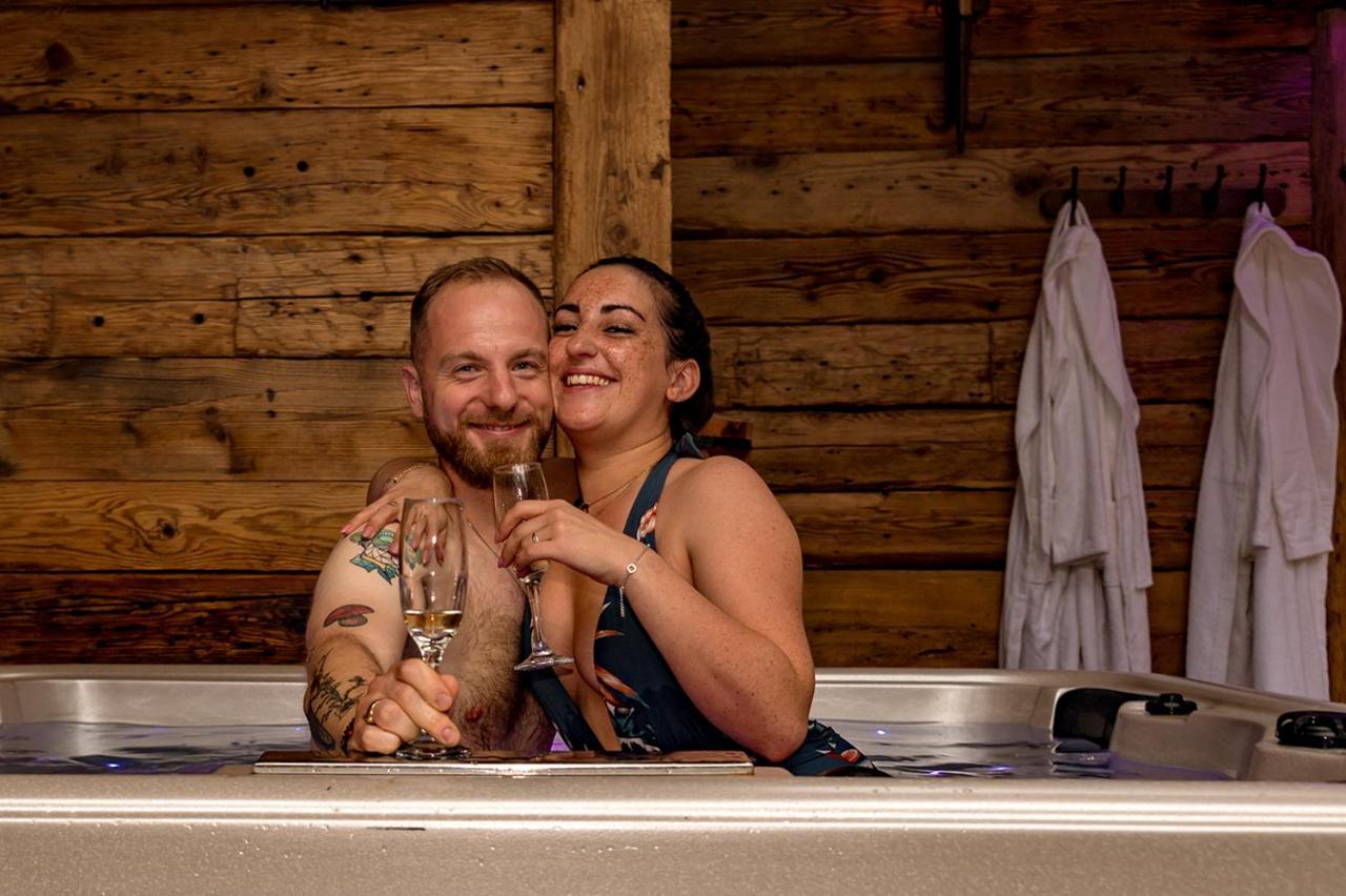 Chalet Hohneck 4 Etoiles, Vieux Bois Et Pierre, Spa, Sauna, Borne De Recharge Stosswihr Luaran gambar